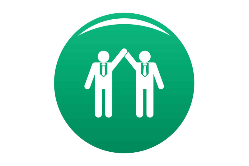 partnership-icon-vector-green