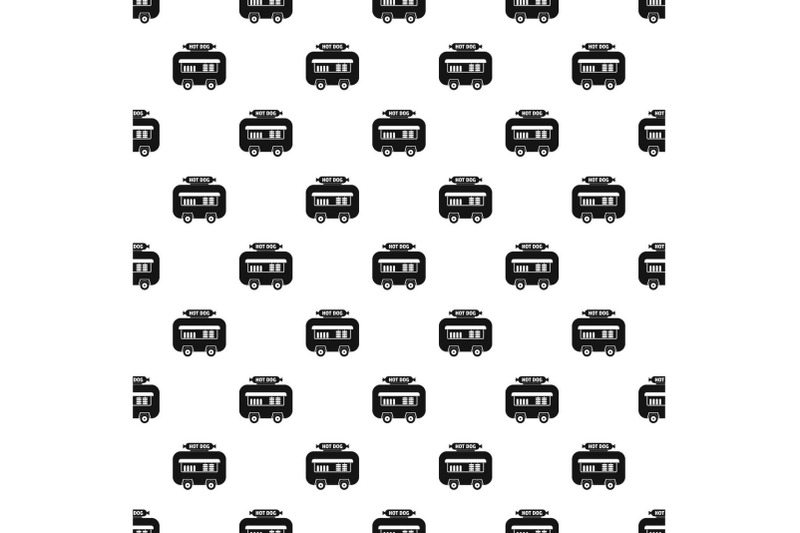 hot-dog-shop-trailer-pattern-seamless-vector