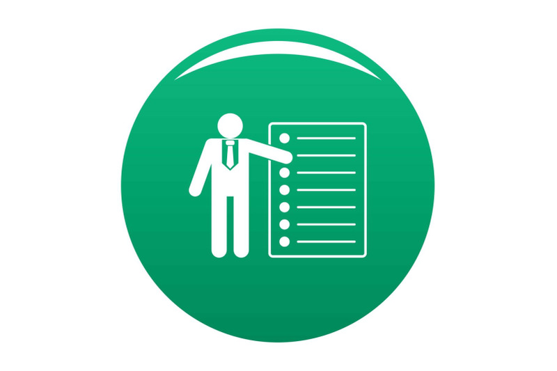 speech-icon-vector-green