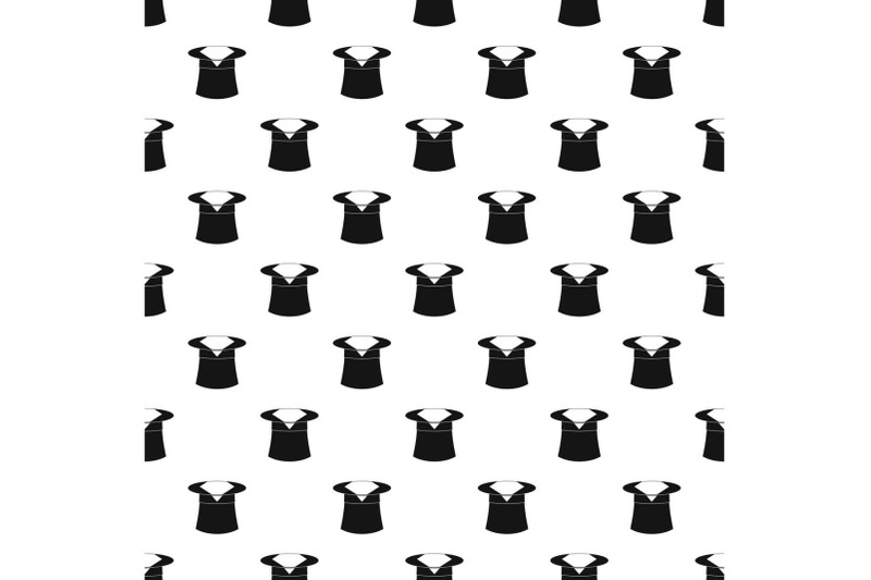 hat-with-napkin-pattern-seamless-vector
