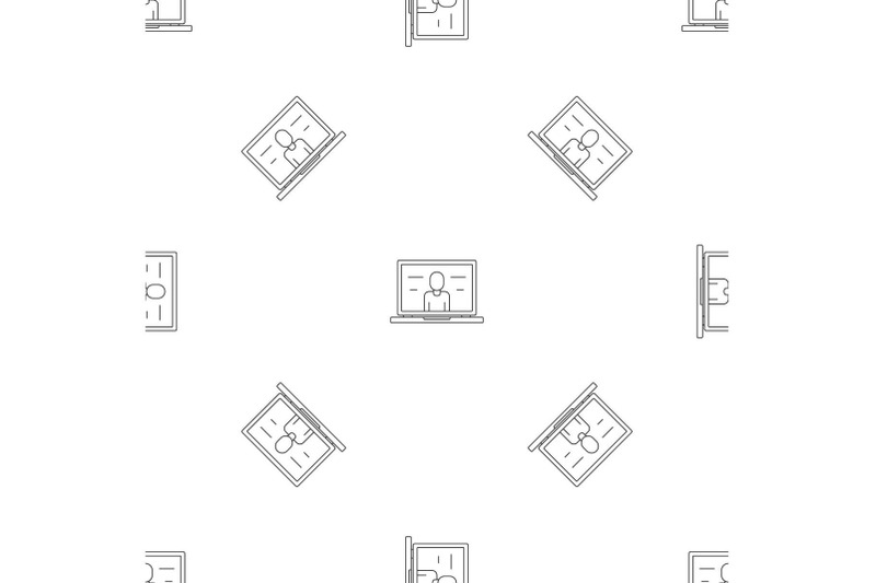 video-laptop-chat-pattern-seamless-vector