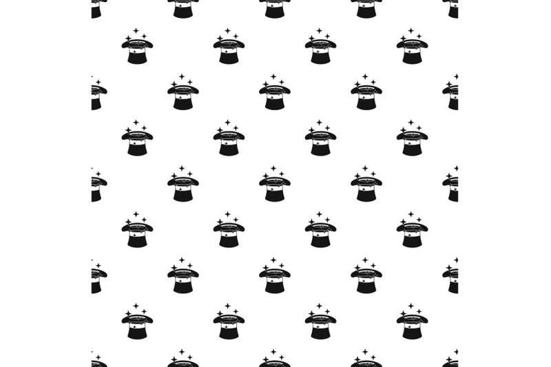 hat-with-a-star-pattern-seamless-vector