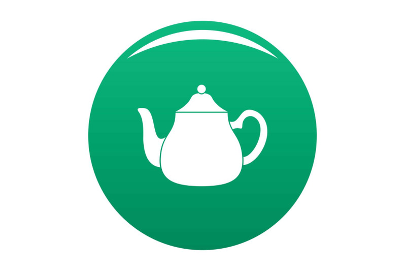 big-kettle-icon-vector-green