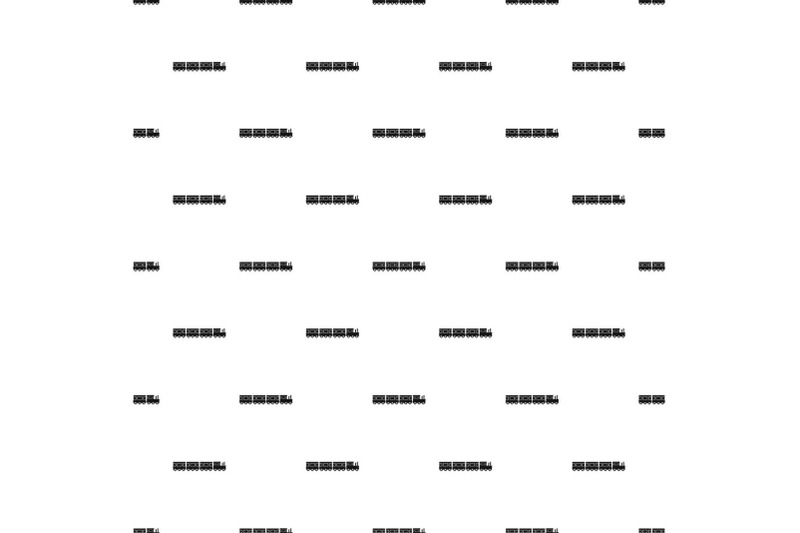 train-pattern-seamless-vector