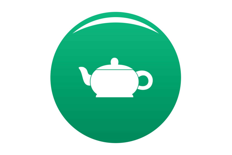 hot-teapot-icon-vector-green