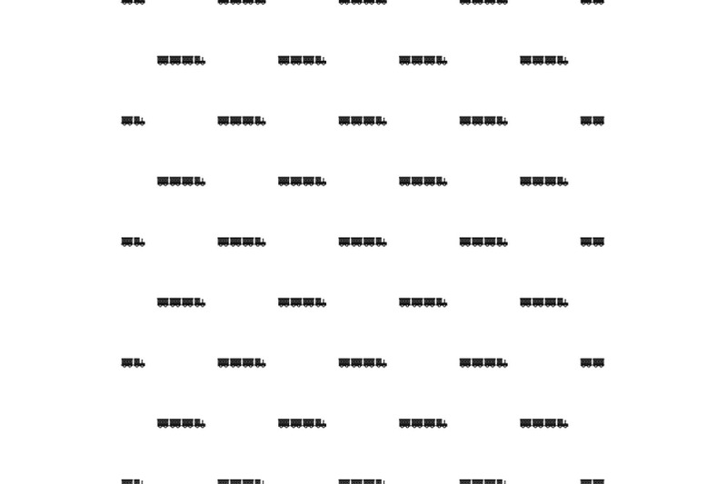 children-train-pattern-seamless-vector