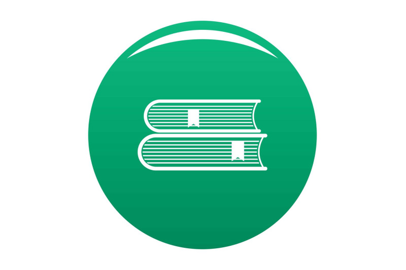 book-college-icon-vector-green