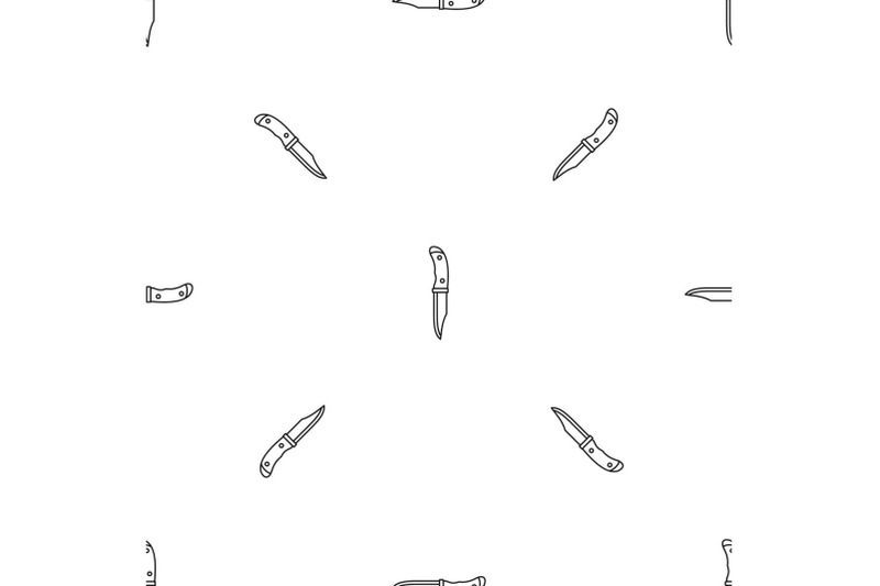 camp-knife-pattern-seamless-vector