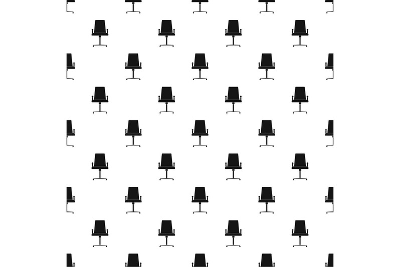 school-chair-pattern-seamless-vector