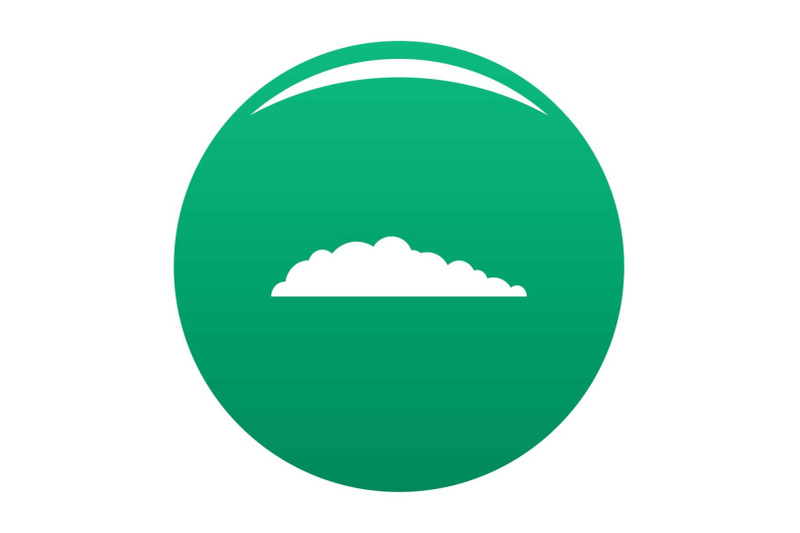 meteorology-icon-vector-green