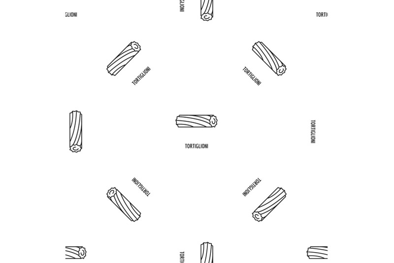 tortiglioni-pasta-pattern-seamless-vector