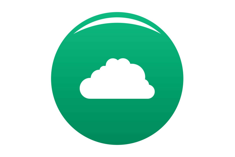 big-cloud-icon-vector-green