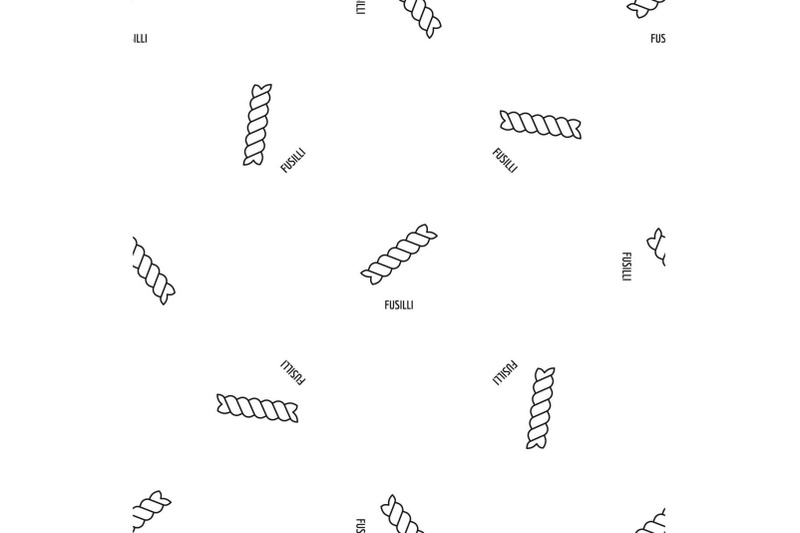 fusilli-pasta-pattern-seamless-vector