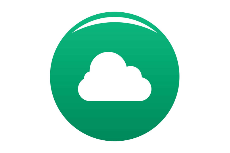 stratus-icon-vector-green