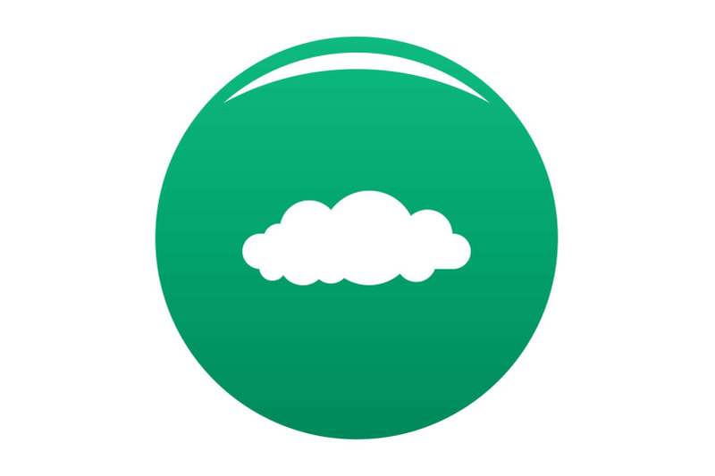 altocumulus-icon-vector-green