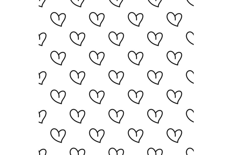 white-heart-pattern-seamless-vector