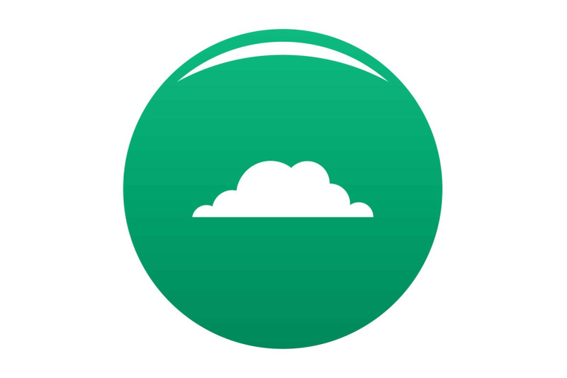 weather-icon-vector-green