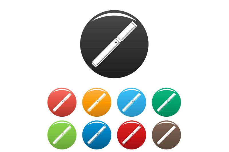 closed-vape-pen-icons-set-color
