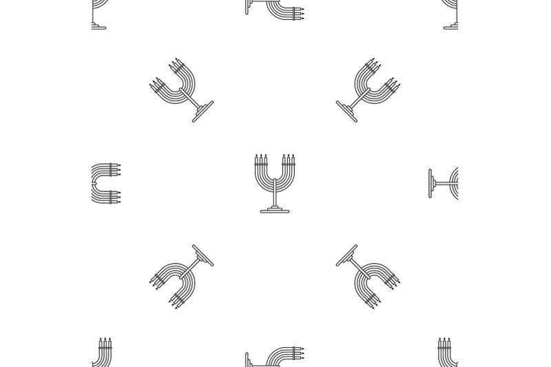 candles-support-pattern-seamless-vector