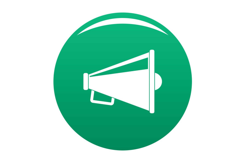 speaker-icon-vector-green