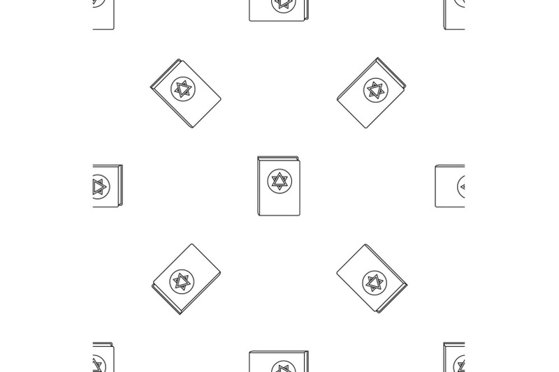 torah-book-pattern-seamless-vector