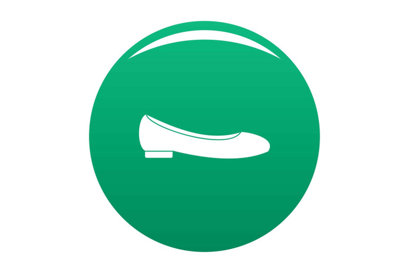 woman-shoes-icon-vector-green