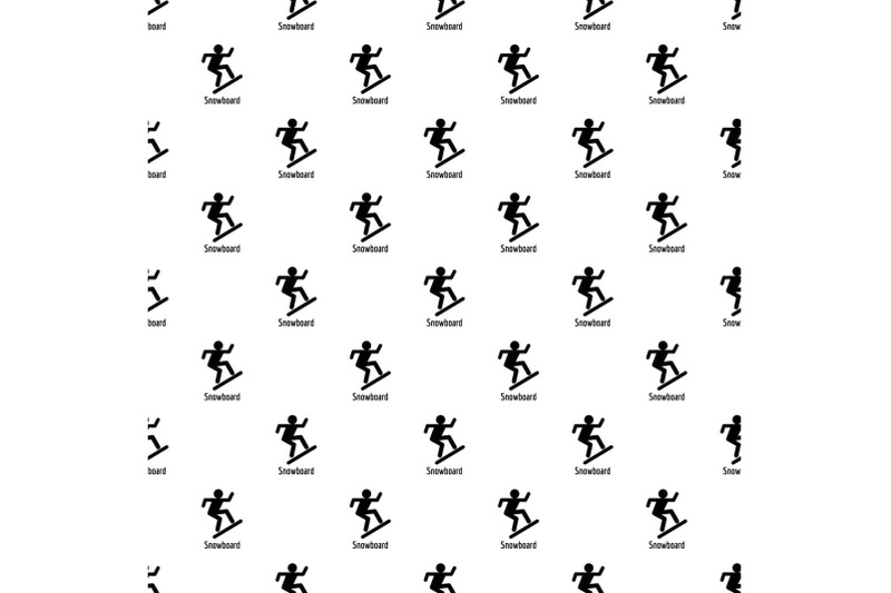 snowboard-pattern-seamless-vector