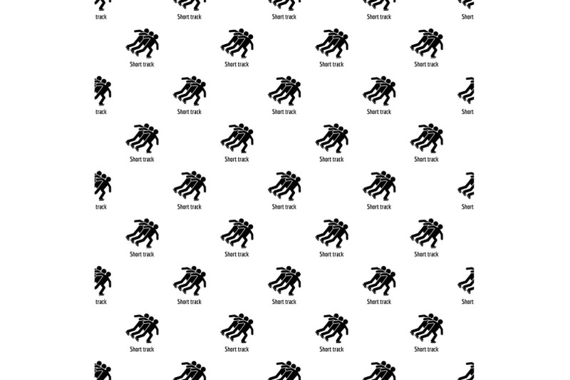 short-track-pattern-seamless-vector