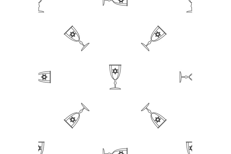 judaism-cup-pattern-seamless-vector