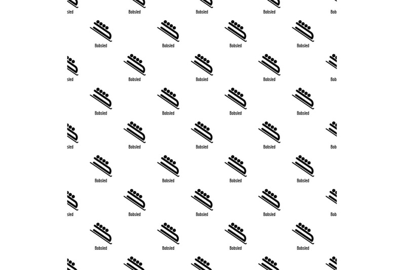 bobsled-pattern-seamless-vector