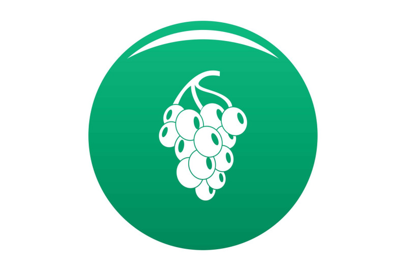 dark-grape-icon-vector-green