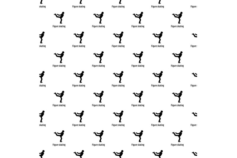figure-skating-pattern-seamless-vector