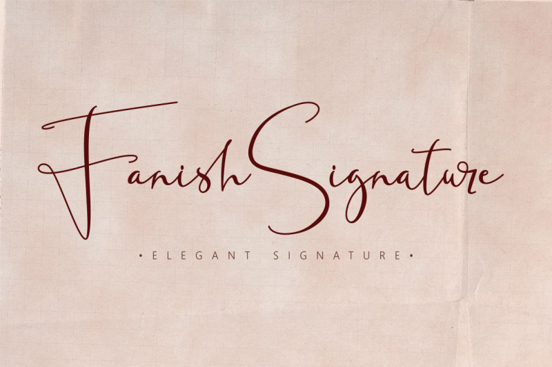 fanish-elegant-signature-font