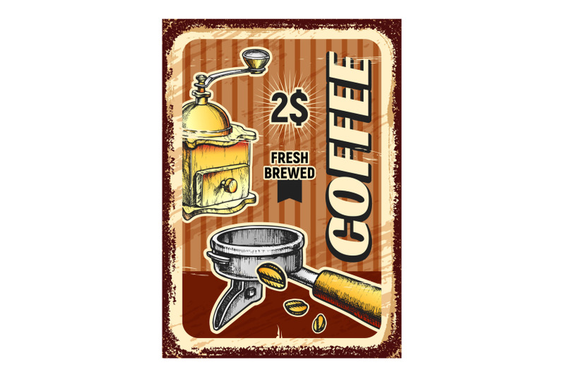 coffee-drink-prepare-tool-advertise-banner-vector