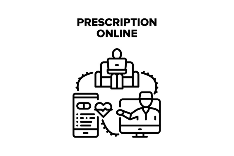 prescription-online-medical-vector-concept