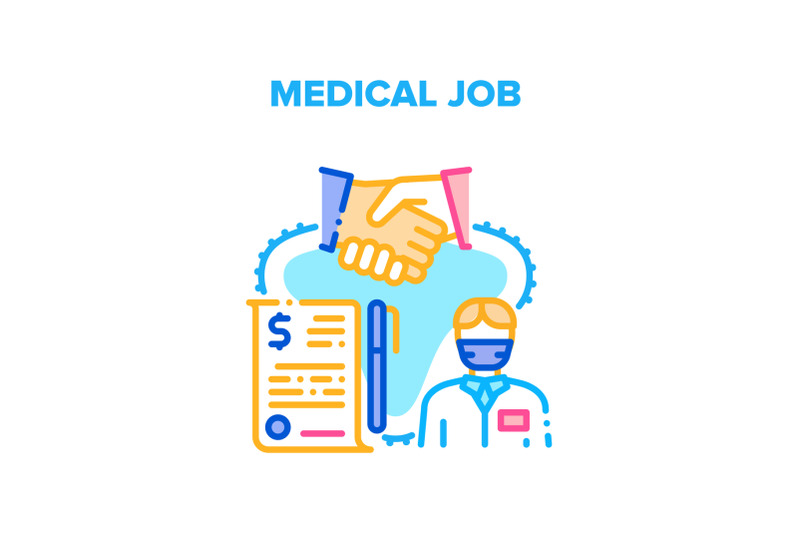 medical-job-vector-concept-color-illustration