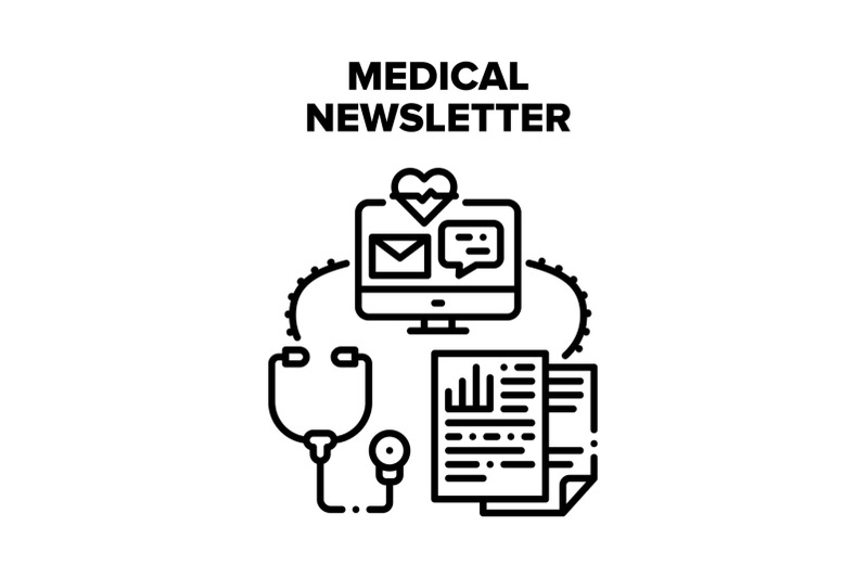 medical-newsletter-e-mail-vector-concept