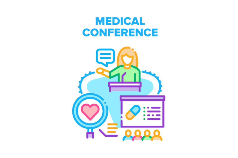 medical-conference-meeting-vector-concept-color