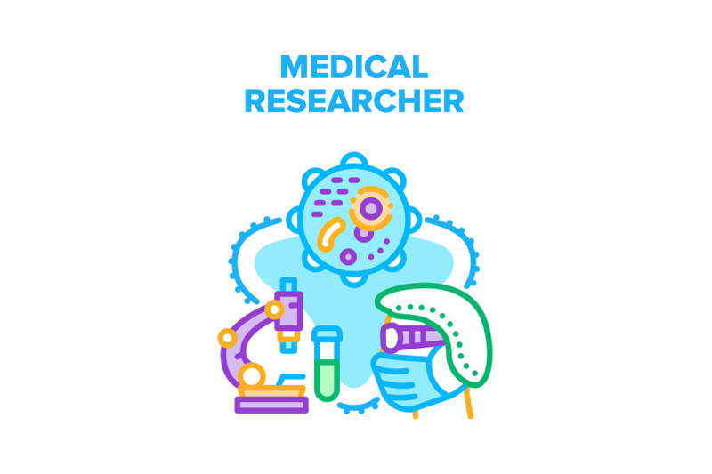 medical-researcher-scientist-vector-concept-color