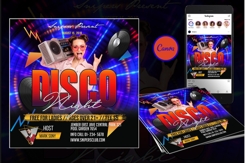 disco-night-event-flyer-canva-template