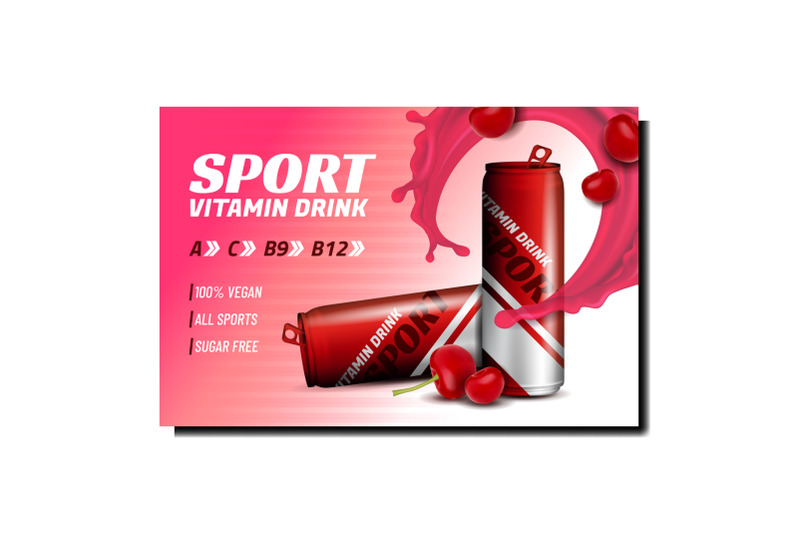 sport-vitamin-drink-promotional-poster-vector