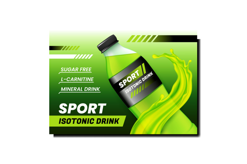 sport-isotonic-drink-promotional-poster-vector