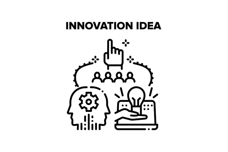 innovation-idea-vector-black-illustration