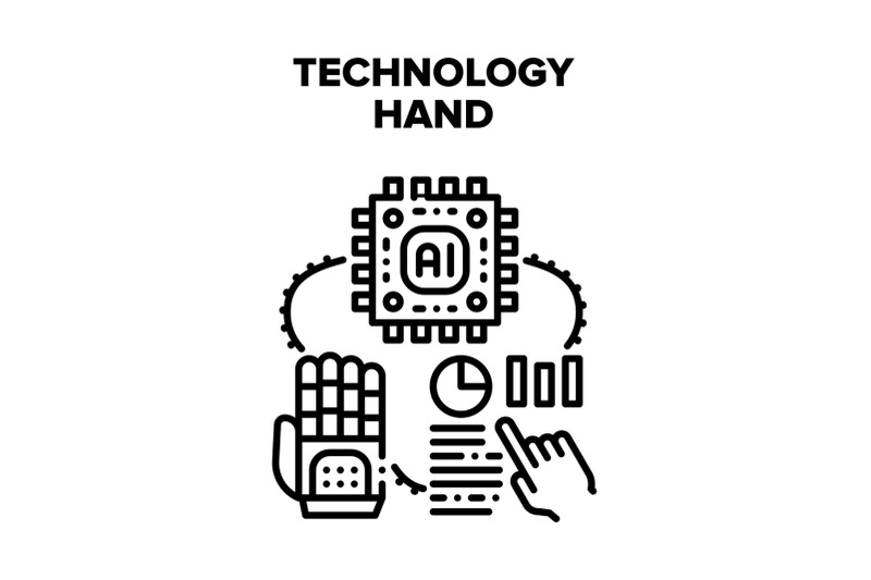 technology-hand-vector-black-illustration