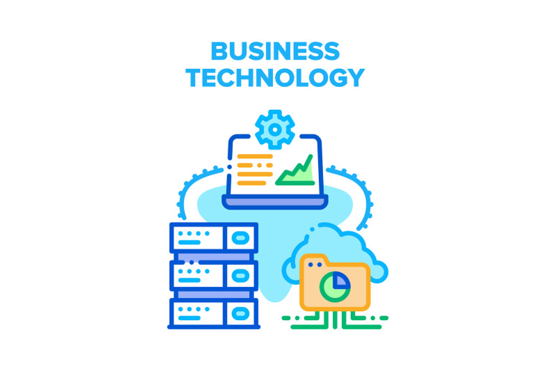 business-technology-device-vector-concept-color