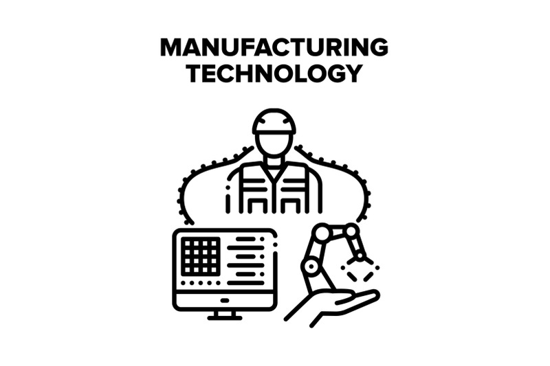 manufacturing-technology-vector-concept