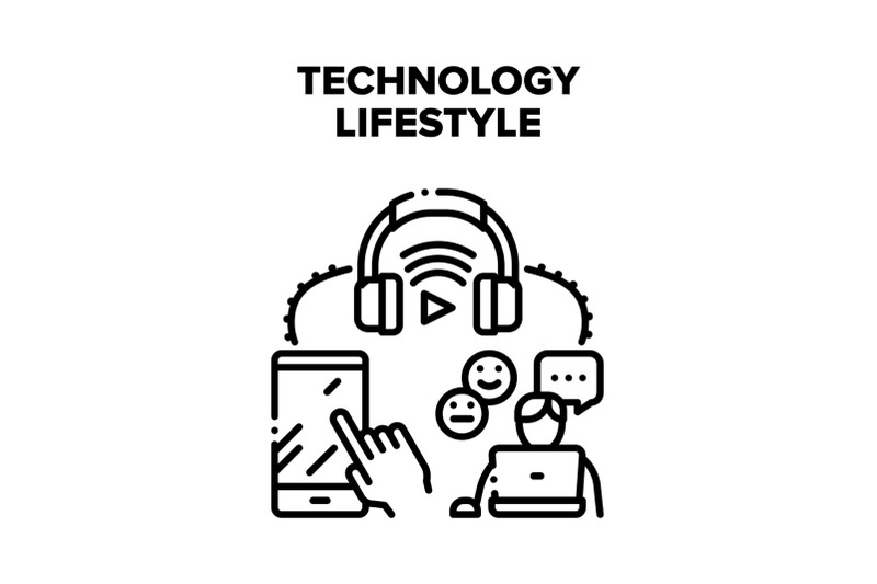 technology-digital-lifestyle-vector-concept