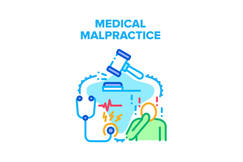 medical-malpractice-error-vector-concept-color