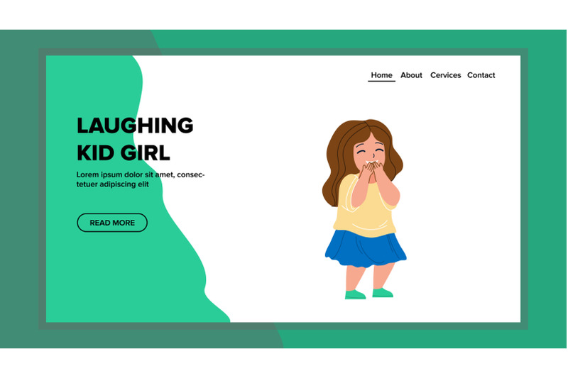 laughing-kid-girl-from-funny-situation-vector