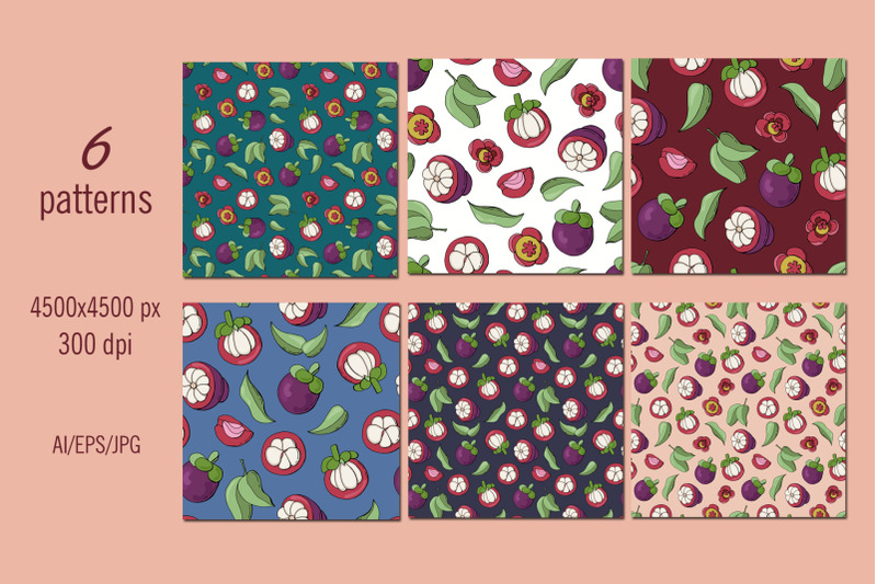 mangosteen-elements-and-patterns